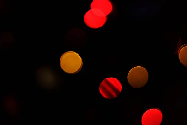 Vacanze Natale Colorato Bokeh Astratto Sfondo Primo Piano — Foto Stock