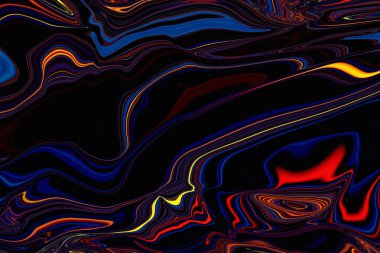 Holografik neon degrade arka plan. Hologram soyut degrade duvar kağıdı