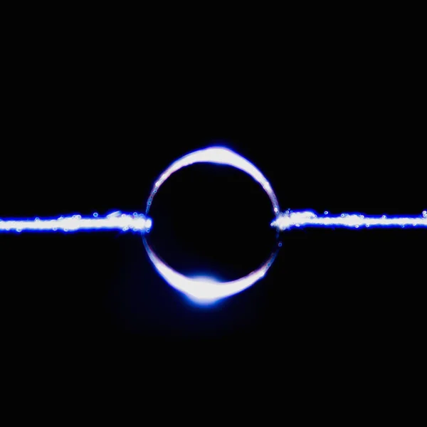 Absztrakt Tudományos Háttér Bolygó Csillag Üstökös Esik Fekete Lyuk Mert — Stock Fotó