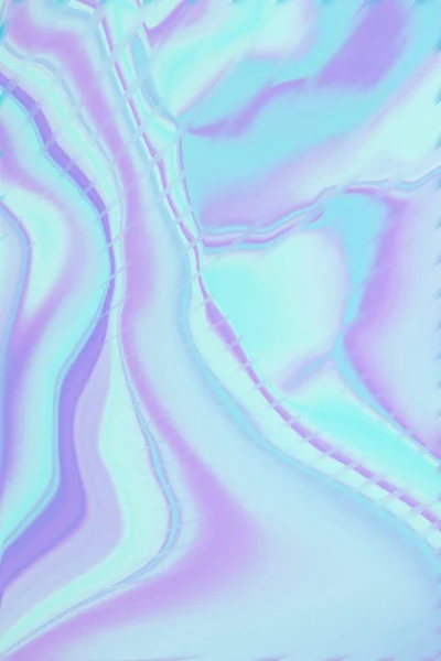Holografické Tyrkysová Růžová Neon Gradientní Pozadí Tapety Hologramem Abstraktní Přechod — Stock fotografie