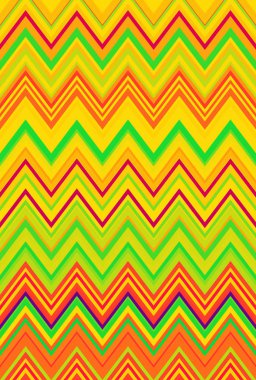 Renkli kesintisiz Chevron zikzak desen sanat arka plan, gökkuşağı renk trendleri