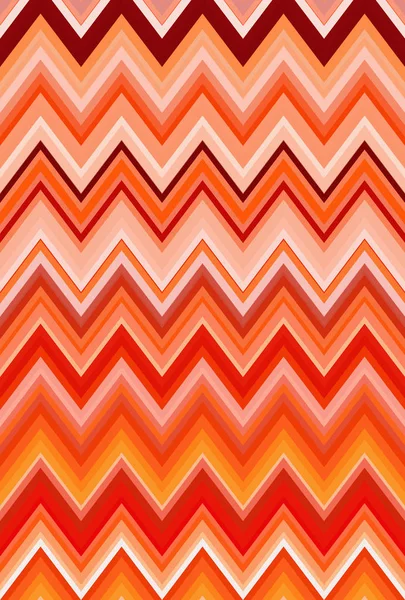 Chevron Zigzag Vermelho Laranja Chama Fogo Padrão Abstrato Arte Fundo — Fotografia de Stock