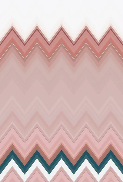 Chevron Zigzag Beige Brown Pattern Abstract Art Background Color Trends — Stock Photo, Image