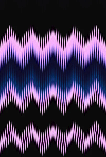 Chevron Zigzag Wave Pattern Abstract Art Background Color Trends Movement — Stock Photo, Image