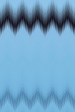 Chevron zikzak dalga mavi gökyüzü desen sanat arka plan, renk trendleri