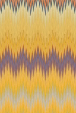 Chevron zikzak dalga güneş güneş sarı desen sanat arka plan, renk trendleri