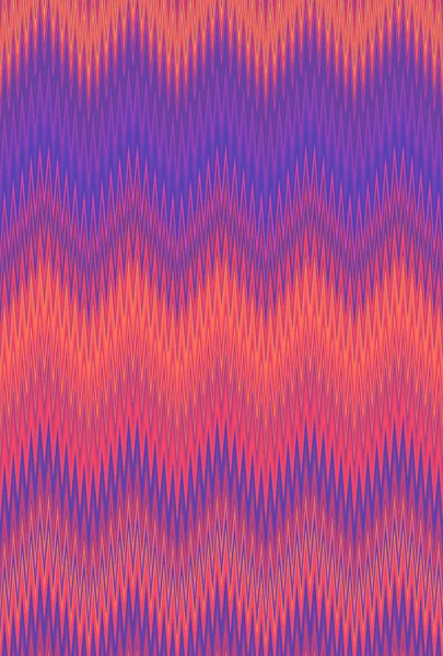 Ultra Violet Neon Chevron Cikcak Vlny Abstraktního Umění Podtisk Ultrafialové — Stock fotografie