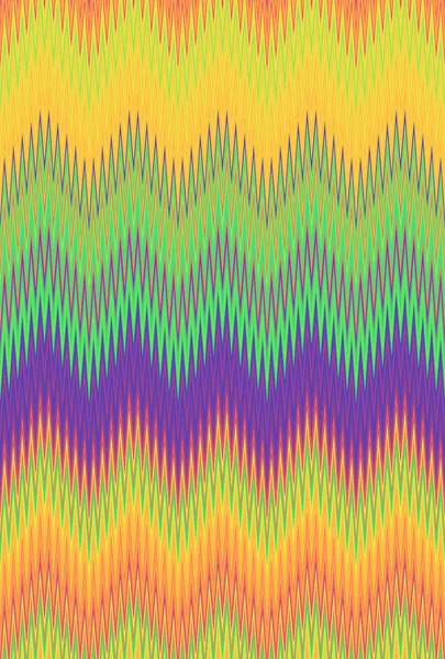 Chevron Zigzag Golf Patroon Abstracte Kunst Achtergrond Kleur Trends Holografische — Stockfoto