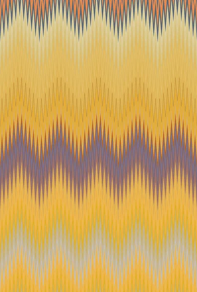 Chevron Zigzag Wave Sunshine Sun Yellow Pattern Abstract Art Background — Stock Photo, Image