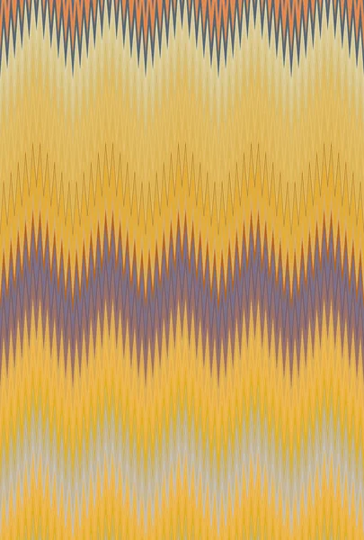 Chevron Onda Zigzag Sol Sol Amarelo Padrão Abstrato Arte Fundo — Fotografia de Stock