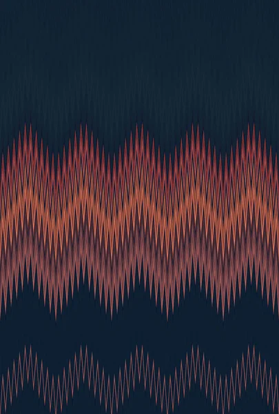 Chevron Zigzag Wave Dark Green Pattern Abstract Art Background Color — Stock Photo, Image