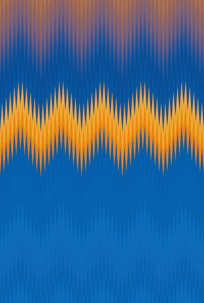 シェブロン ジグザグ波ビンテージ レトロ パターン抽象美術背景 色の傾向 — ストック写真
