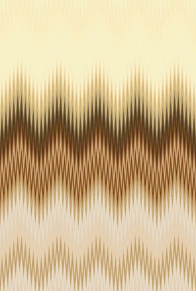 Chevron Gold Metal Golden Bronze Zigzag Wave Pattern Abstract Art — Stock Photo, Image