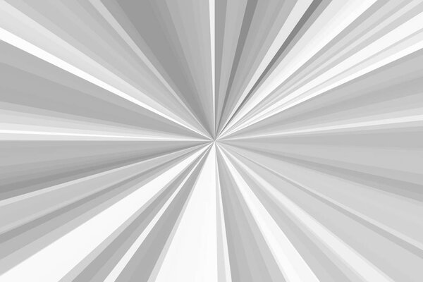 Aluminum, silver metal abstract rays background. Stripes beam pattern. Stylish illustration modern trend backdrop.