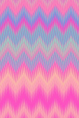 Chevron zikzak dalga desen sanat arka plan, renk trendleri. Holografik yanardöner buruşuk folyo. Hologram 80s doku, birden fazla renk. 90'lı yılların pastel degrade kafes şablon yüzeyi. Renkli kesintisiz.