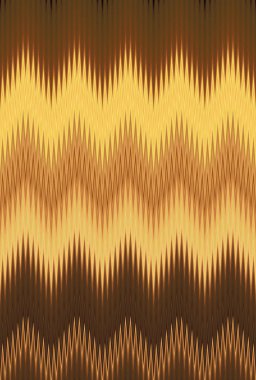 Chevron altın metal altın bronz zikzak dalga desen sanat arka plan, renk trendleri