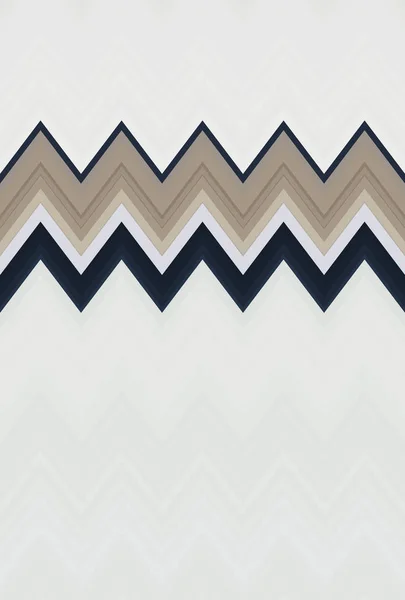 Chevron Zigzag Branco Padrão Pastel Brilhante Fundo Arte Abstrata Tendências — Fotografia de Stock