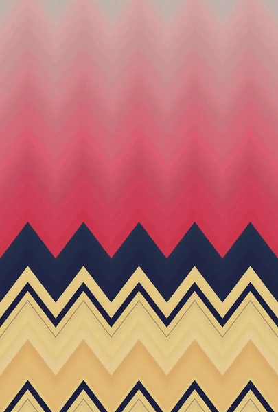 Chevron Zigzag Padrão Abstrato Arte Fundo Cor Eua Bandeira Tendências — Fotografia de Stock