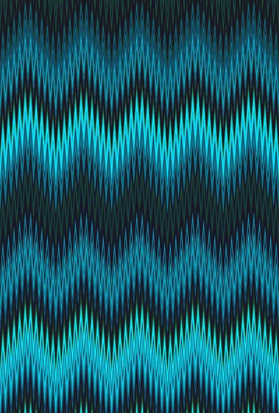 Blue sky, aquamarine, blue-green, sea-green, turquoise. Chevron zigzag wave pattern abstract art background, color trends