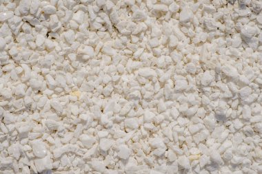 Mermer kırıntı. Dekoratif cephe oluşturma terbiye için malzeme.