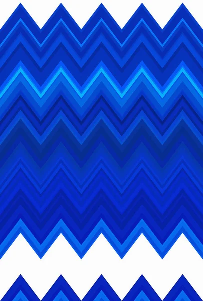 Chevron Zigzag Azul Escuro Padrão Arte Abstrata Fundo Tendências Cor — Fotografia de Stock