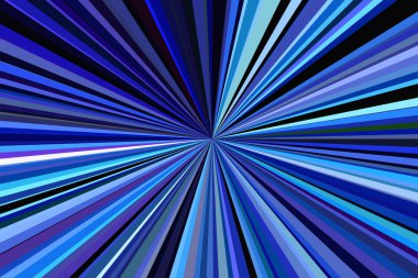 Koyu mavi gökyüzünün renk gece kulübü ışınları ışık arka plan. Çizgili desen ışınlayın. Şık resimde modern trend renkler zemin.