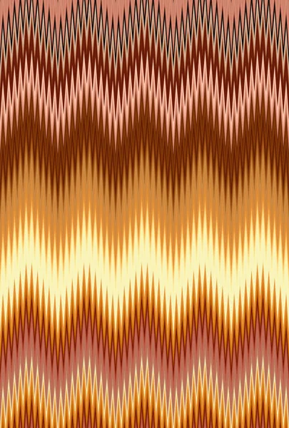 Chevron Zigzag Golf Beige Bruine Patroon Abstracte Kunst Achtergrond Kleur — Stockfoto