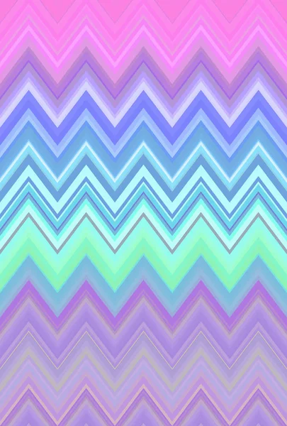 Chevron Zickzack Muster Abstrakte Kunst Hintergrund Farbtrends Holographisch Irisierende Faltige — Stockfoto