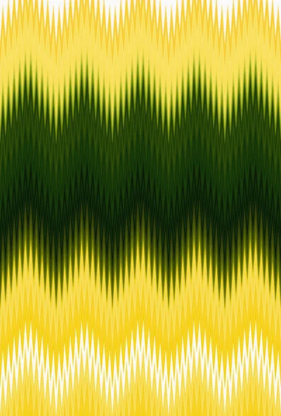 Chevron Green Foliage Grass Summer Spring Zigzag Wave Pattern Abstract — Stock Photo, Image