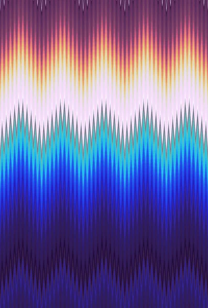 Chevron Zigzag Onda Patrón Abstracto Arte Fondo Tendencias Color Lámina — Foto de Stock