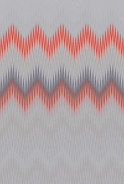 シームレスなシェブロン ジグザグ波パターン抽象血色の良い Rosse アート 赤の背景色の傾向 — ストック写真