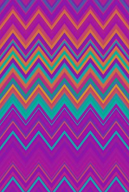 Renkli kesintisiz Chevron zikzak desen sanat arka plan, gökkuşağı renk trendleri