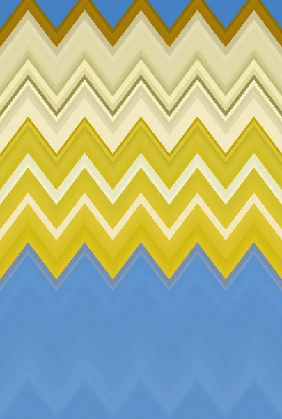 Шеврон Зигзаг Голубое Небо Картина Абстрактного Фона Искусства Цветовые Тенденции — стоковое фото