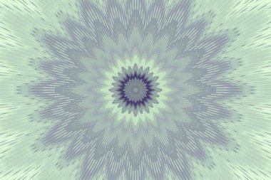 Mandala desen çiçek zeytin kaleydoskop arka plan yanılsama. Stil motifleri.