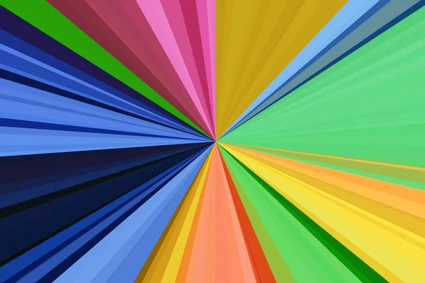 Bakgrund Rainbow Färgglada Ljus Abstrakt Hastigheten Snabbt Ray Zoom — Stockfoto