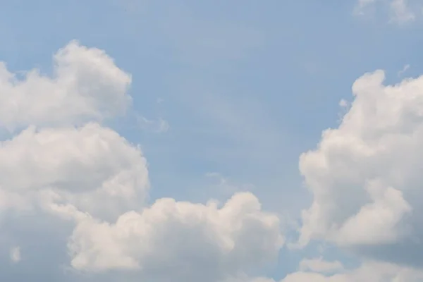 Bel Colore Sfondo Blu Cielo Luminoso Aria Luce Del Giorno — Foto Stock