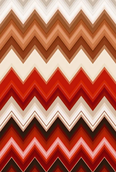 Gemüsekonzept Regenbogenfarbe Chevron Zickzack Muster Abstrakte Kunst Hintergrund Farbtrends — Stockfoto