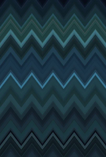 Meer Meer Aquamarin Türkis Nahtlos Chevron Zickzack Muster Abstrakte Kunst — Stockfoto