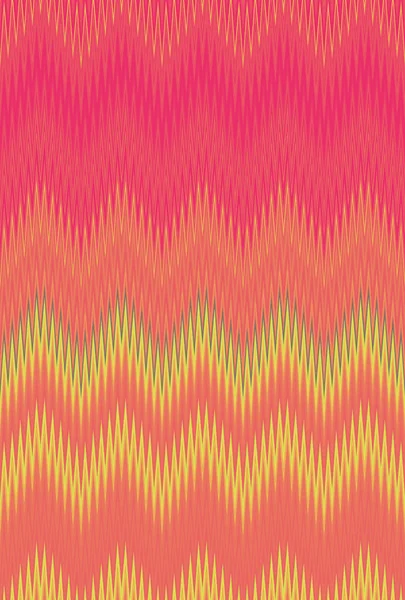 シェブロン ダブルトーン ハーフトーン ジグザグ波パターン抽象美術背景 色の傾向 — ストック写真