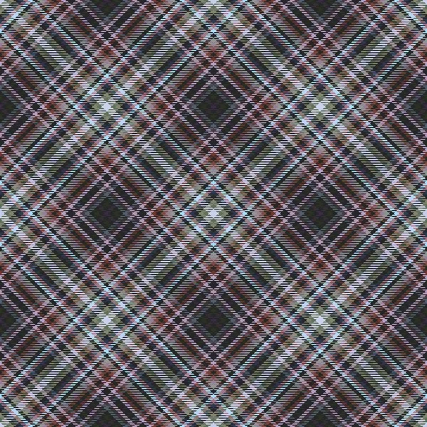 Fabric Diagonal Tartan Pattern Textile Abstract Background Checkered Seamless — Stock Photo, Image