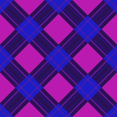 Arka plan, kare satırları tartan, dikdörtgen köşegen desen sorunsuz, kılavuz çizgili İskoç.