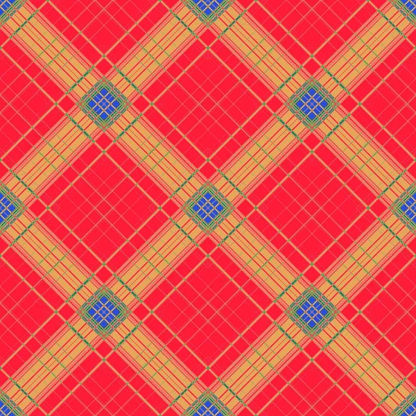 Tartan Patroon Van Achtergrond Met Een Naadloze Schotse Abstracte Diagonale — Stockfoto