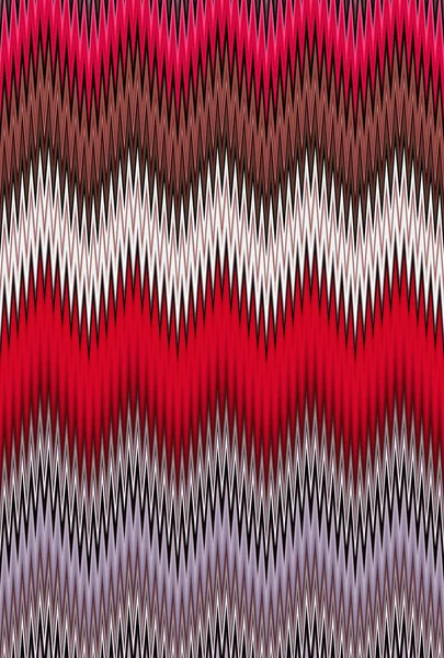 Chevron Zigzag Wave Lila Lila Magenta Rosa Muster Abstrakte Kunst — Stockfoto