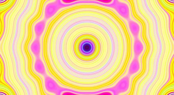 Psychedelic Symmetry Abstract Pattern Hypnotic Background Texture Backdrop Zine Culture — Stock Photo, Image