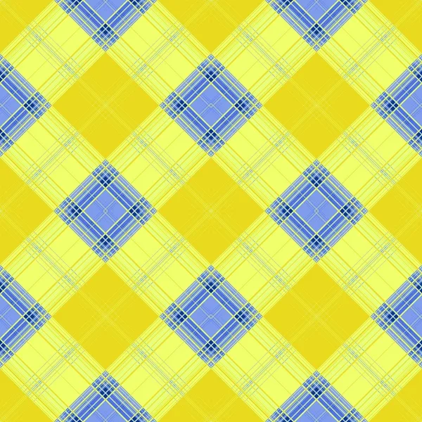 Bakgrunden Tartan Mönster Med Sömlös Skotska Abstrakt Diagonal Tyg Cell — Stockfoto