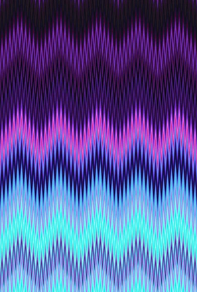 Ultra violeta neón Chevron zigzag onda patrón fondo abstracto, tendencias de color púrpura ultravioleta —  Fotos de Stock