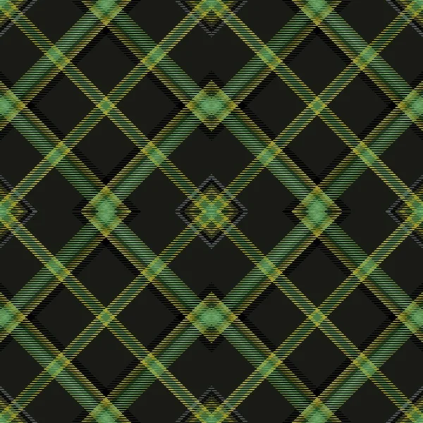 Motif tartan, fond en tissu diagonal, écossais anglais . — Photo