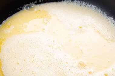 omlet yemek yemek yemek, fry pişirme.