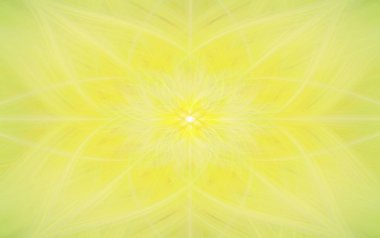 geometrik sarı desen çiçek turuncu. fraktal bulanıklık.