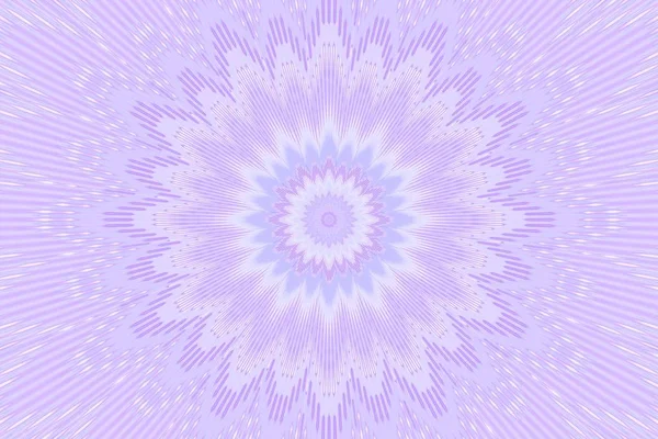 Lila mintás virágmintával mandala Kaleidoszkóp. lila indiai. — Stock Fotó